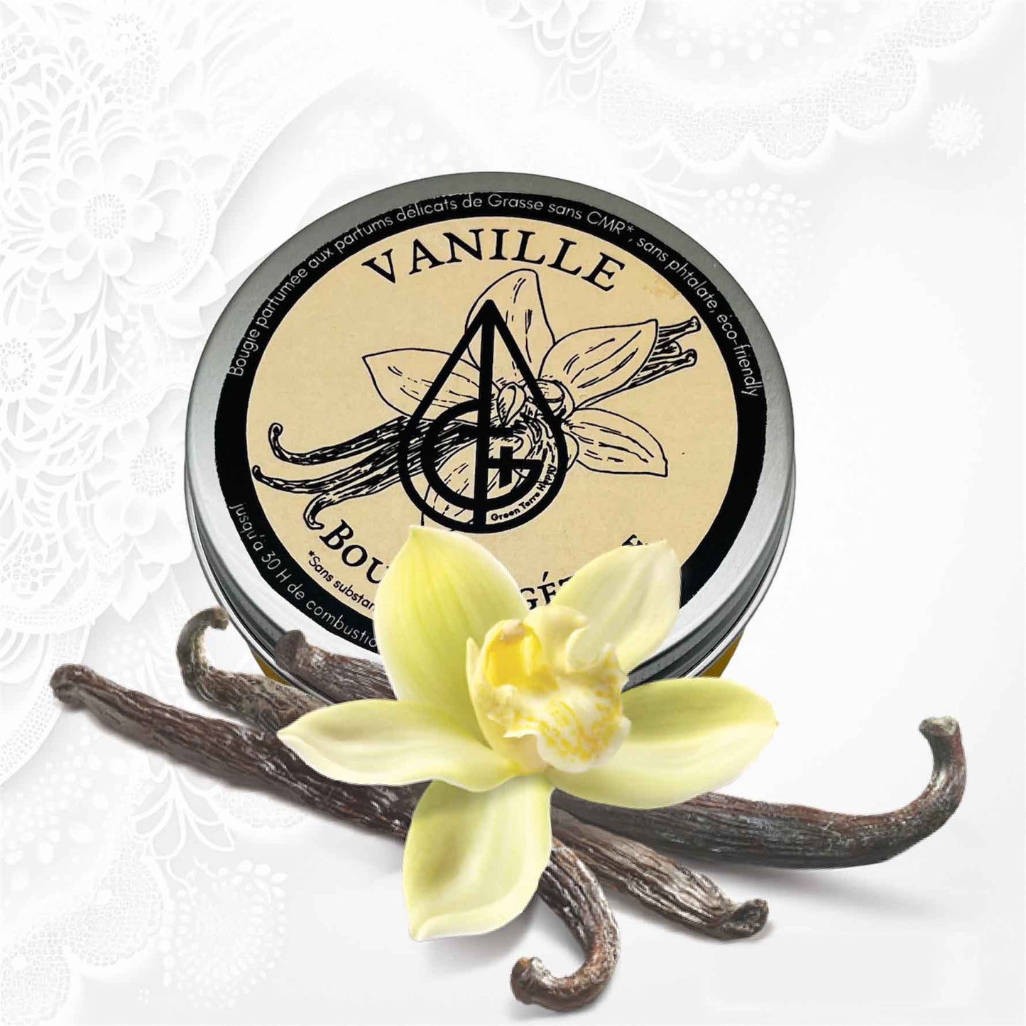 bougie vegetale parfumee vanille bougie artisanale