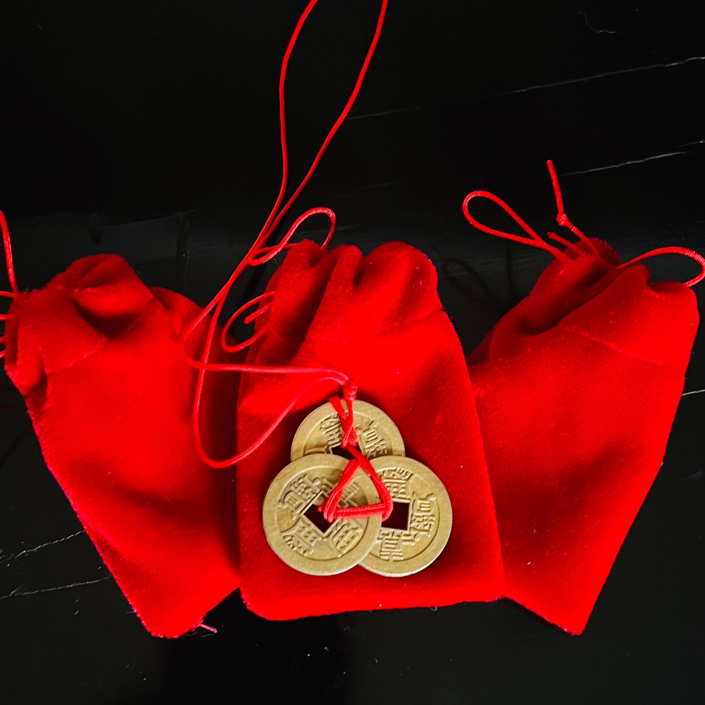 Porte-bonheur Feng Shui traditionnel chinois symbole de richesse et prosperite
