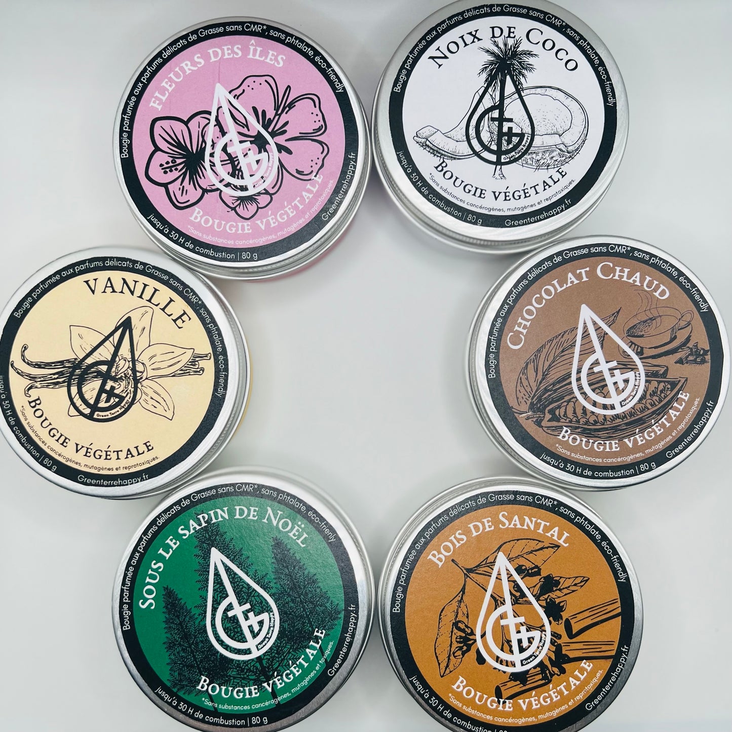 bougies artisanale parfums naturels