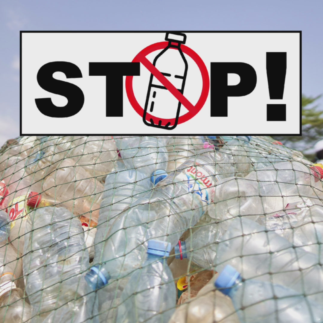 video stop plastiques en utilisant les perles ceramique EM Ceramics pour filtrer l'eau naturellement