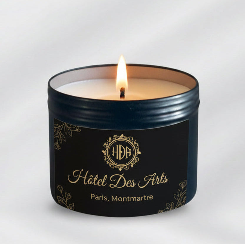 Bougie personnalisée – Message au choix & parfum personnalisable – Cadeau original fait main
