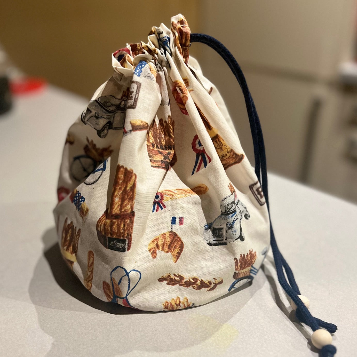 Sac à pain viennoiseries sandwich conserve plus longtemps le pain Paris France