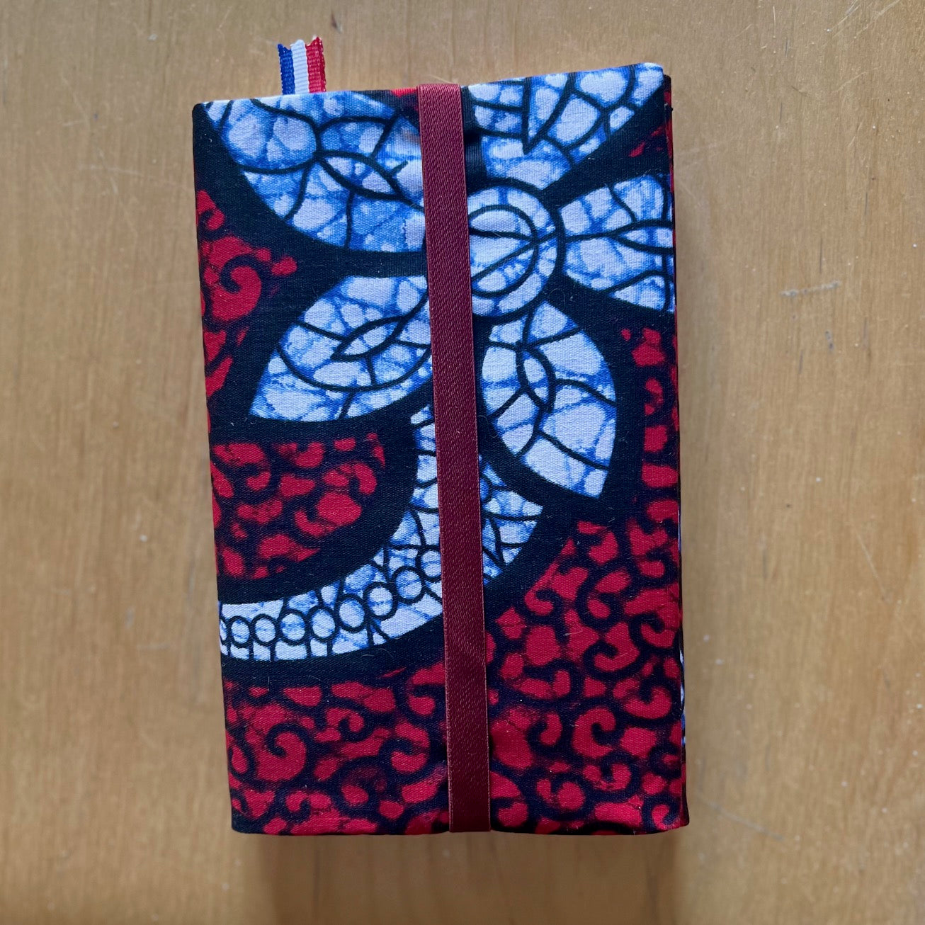 couvre livre de poche protege livre de poche en tissu coton tissu wax fait main