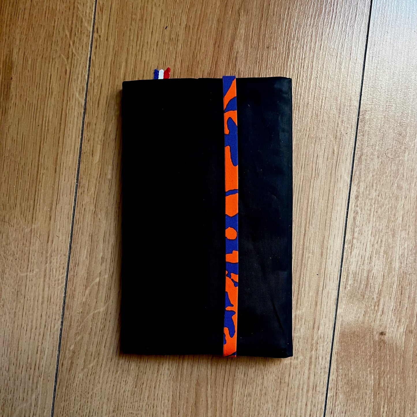 couvre livre de poche en coton protege livre fait main