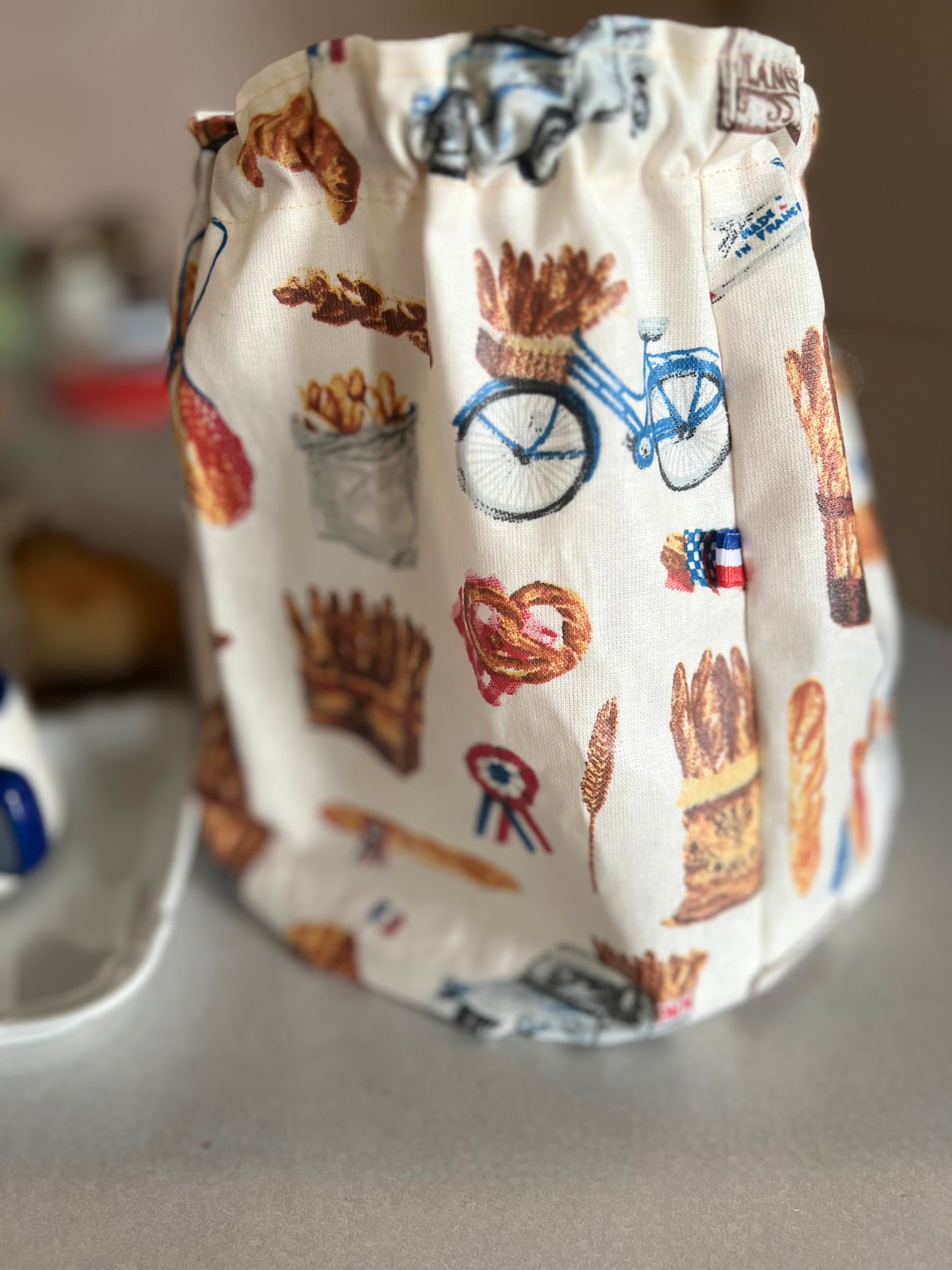 Sac à pain viennoiseries sandwich conserve plus longtemps le pain Paris France