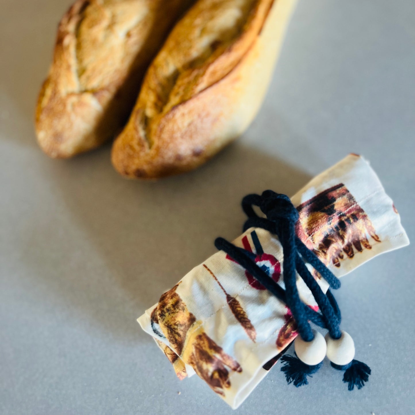 Sac à pain viennoiseries sandwich conserve plus longtemps le pain Paris France