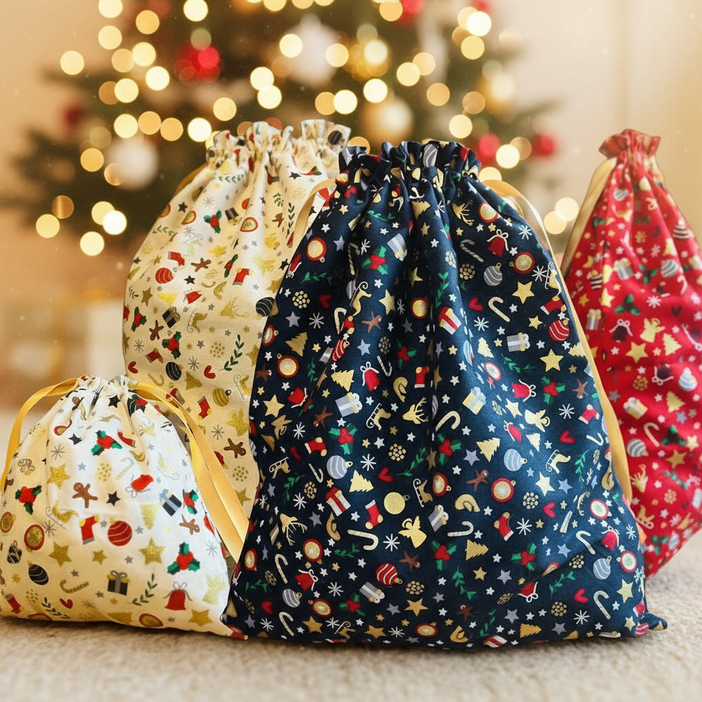 Sac emballage en tissu à offrir en cadeau L’emballage cadeau nouvelle génération