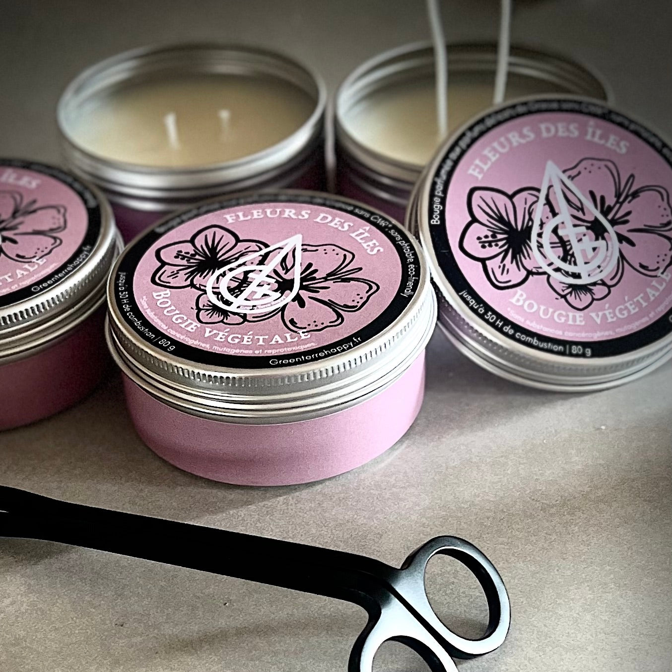 bougie naturelle parfumee bougie artisanale fleurs des iles