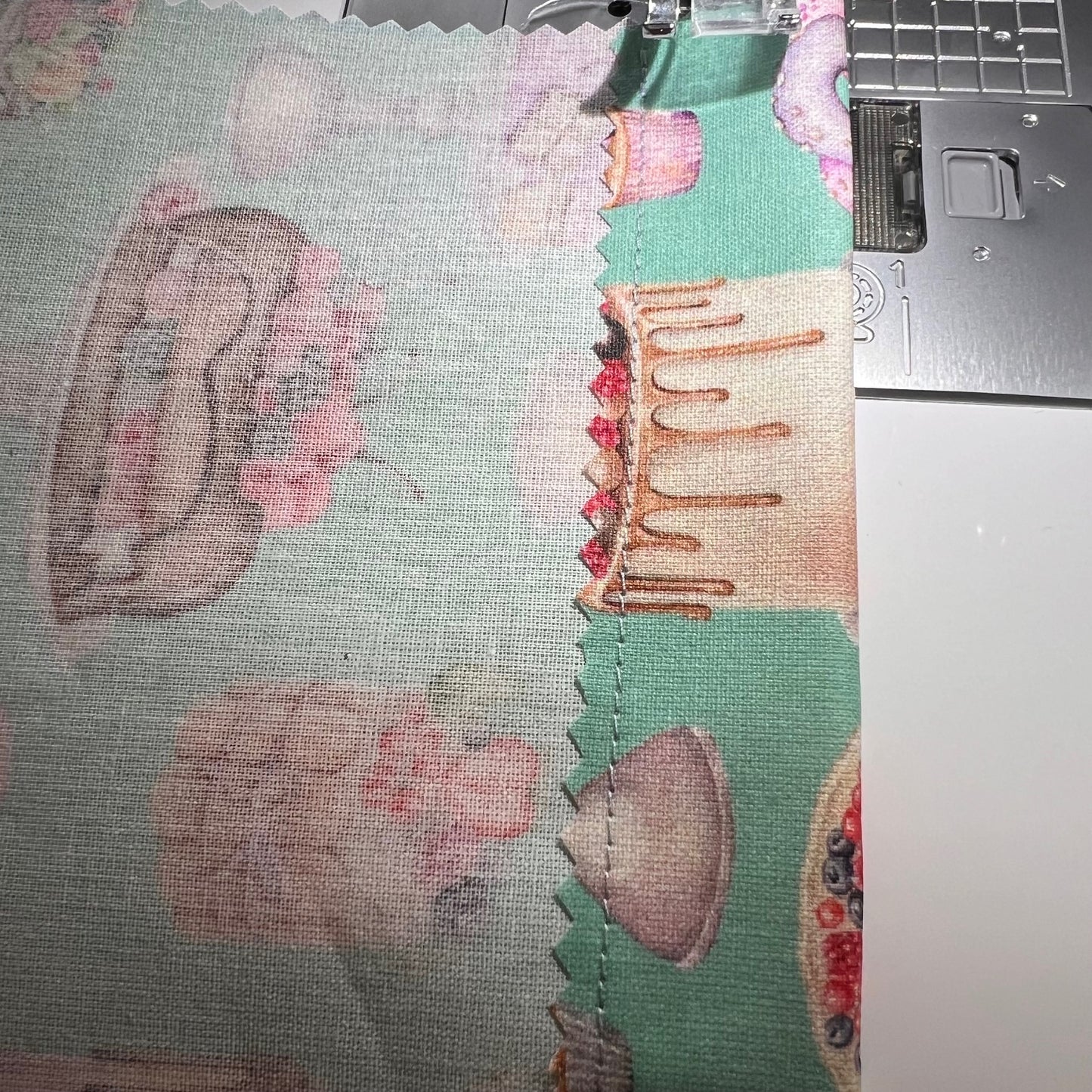 Zero Waste wasserdichte Picknick-Snacktasche aus Baumwolle 32x39 cm aus beschichteter Baumwolle