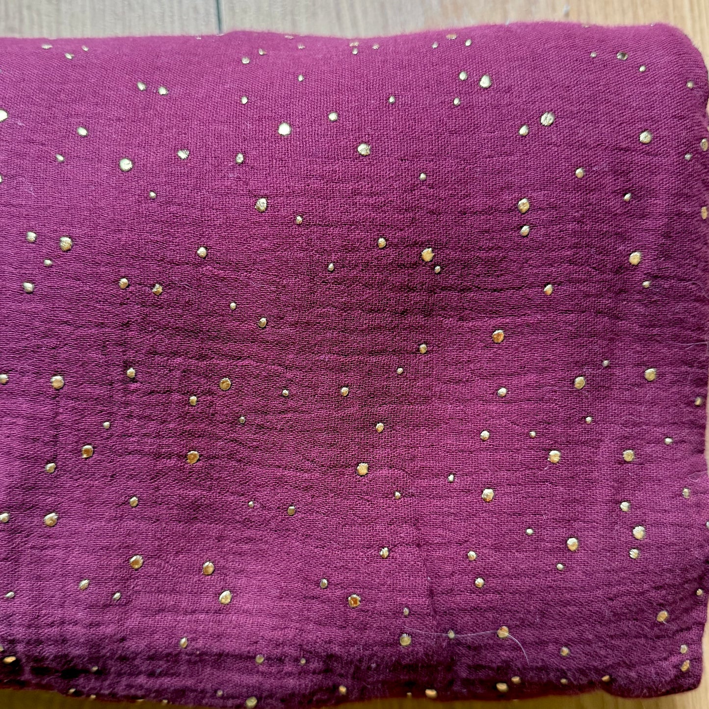 Emballage cadeaux en tissus coton double gaze, zero dechet, pochons sac reutilisable