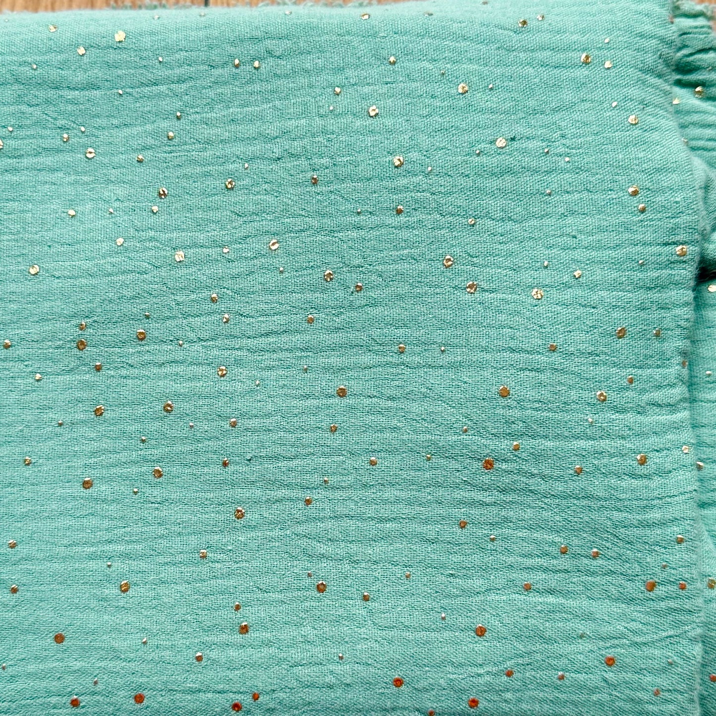 Emballage cadeaux en tissus coton double gaze, zero dechet, pochons sac reutilisable